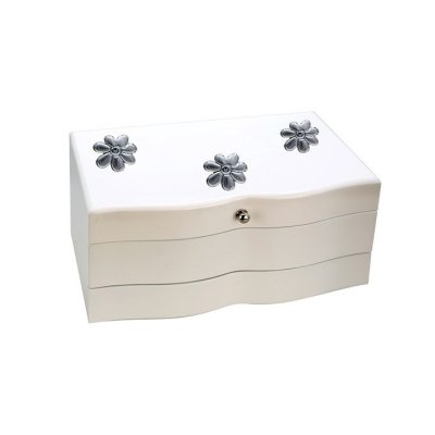 GUARDA-JÓIAS BILAMINADO FLORES