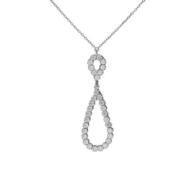 COLAR VICTORIA CRUZ LAGRIMA DUPLA