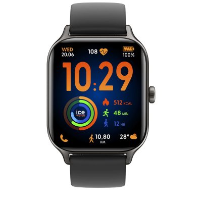RELOGIO ICE fit RT 3.0 - Black - 1.97 - GPS - 40mm
