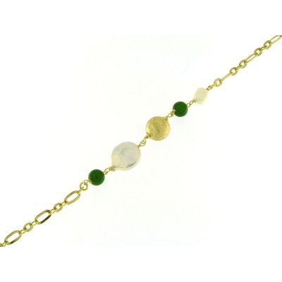 PULSEIRA DE PRATA DOURADA