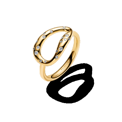ANEL PANDORA OVAL GOTAS TRANSPARENTES